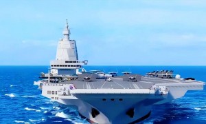 004航母猜想排水量达12万吨，长度达350米！