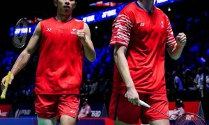 原创 
            中日大战四连败！陈柏阳/刘毅0-2日本王牌，梁王组合成男双独苗