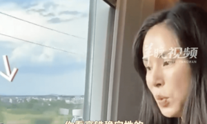 李若彤乘坐高铁出行直呼“稳定性太牛了”：谁能不爱这样的中国速度