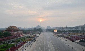 这，就是今晨的北京