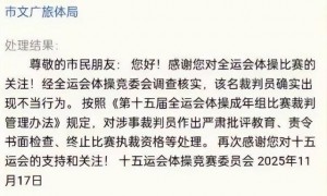 张博恒失误裁判鼓掌？官方回应